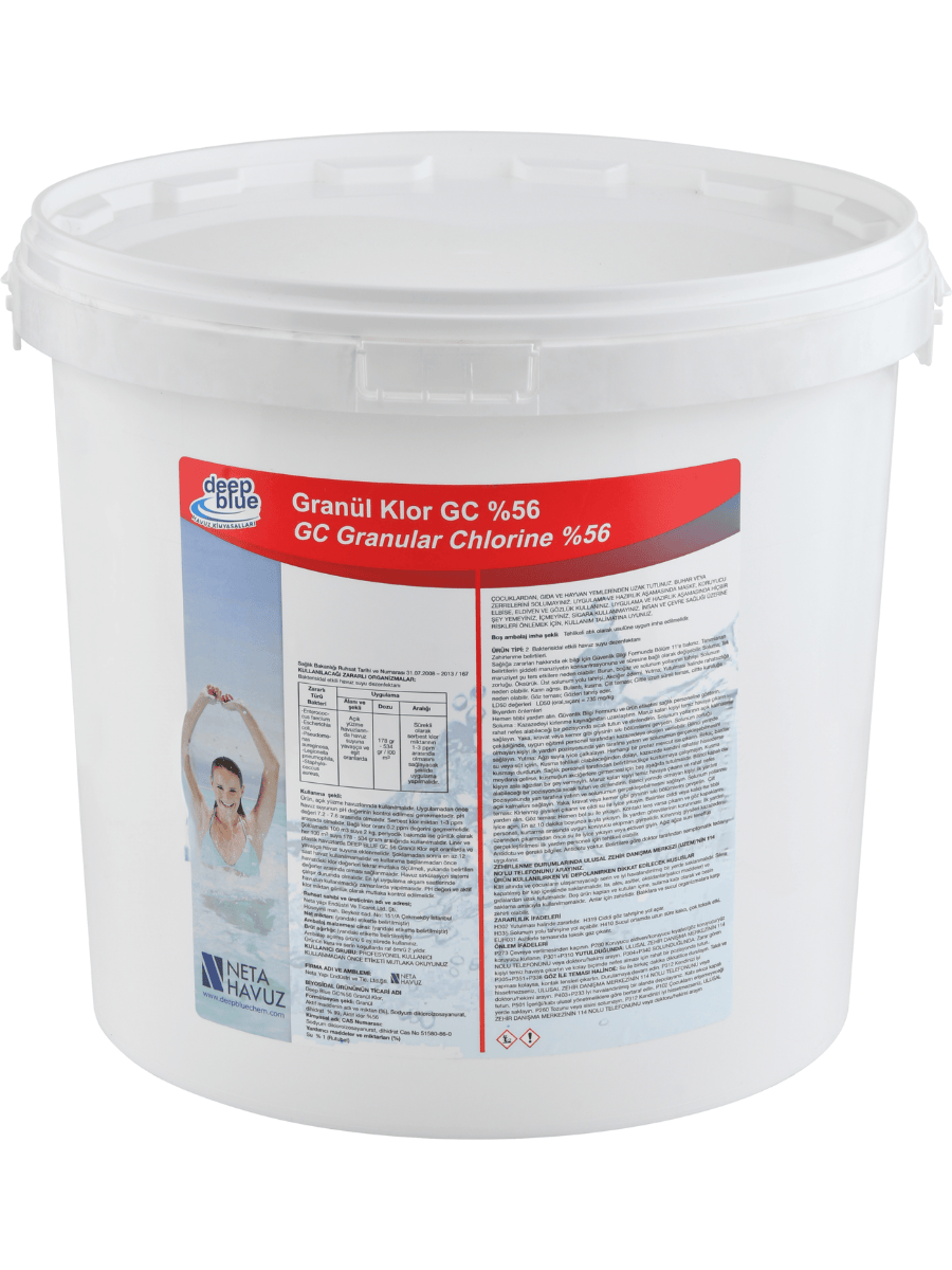 %56 Toz Granül Klor 25KG
